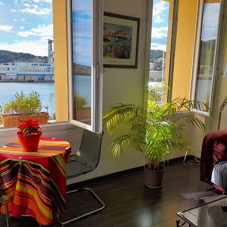 Appartement La Mediterranee Vue Sur Mer Plein Soleil 3 Climatisations Reversibles Port Vendres Exterior foto